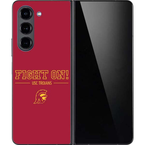 University of Southern California Fight On Galaxy Z Fold5 5G Skin